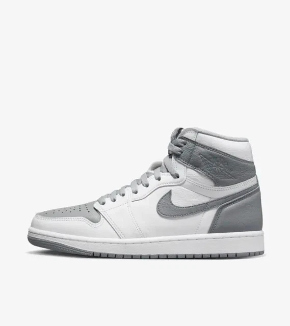 Air Jordan 1 Retro High OG 555088-037 Men's Stealth/White Sneaker Shoes 4 JC913