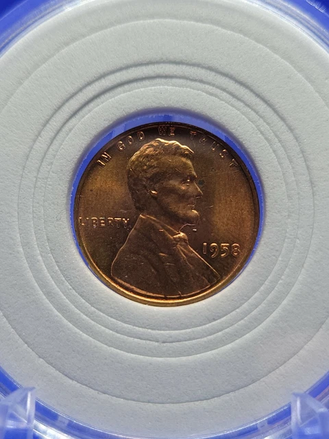 1958 P Lincoln Wheat Cent BU Uncirculated Mint State Bronze Penny 1c CAM