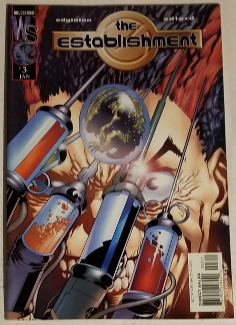 Wildstorm Comic Book....The Establishment #3, January 2002, Good Condition
