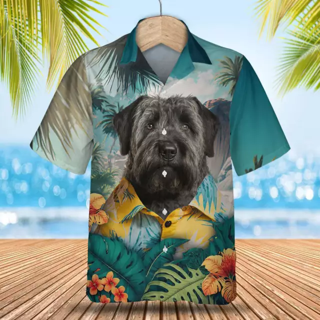 Bouvier des Flandres AI 3D Hawaii Shirt Mother Day Gift All Over Print Us Size