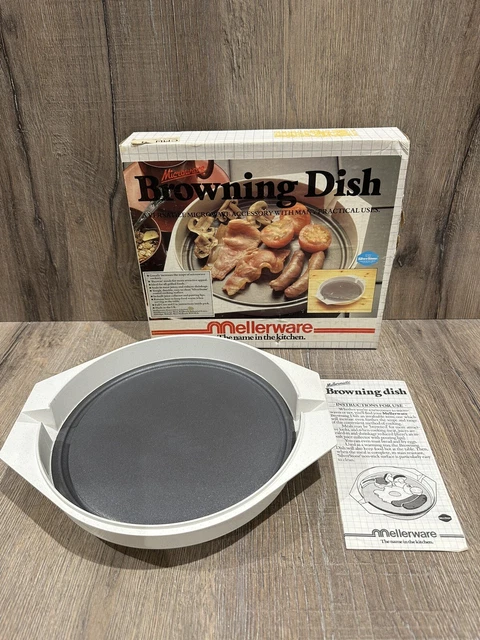 Nuevo plato de colección Mellerware El nombre en la cocina microondas en caja