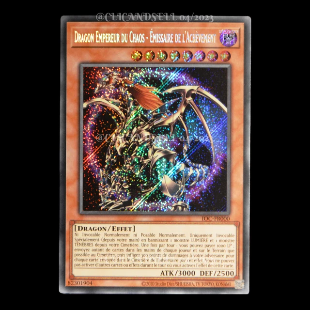 CARTE YUGIOH IOCFR000 Dragon Empereur du Chaos Emissaire de l