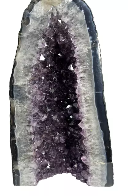 Achatgeode Amethyst  Druse Kristall Edelstein Achat Geode Bergkristall Quarz