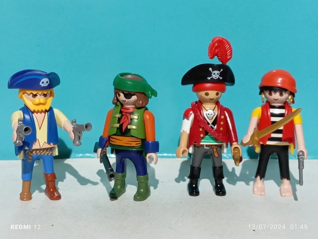 Figurine Playmobil Pirate Garçon Grumete - Pièce Détachée Du Bateau Pirates (ref 4139)