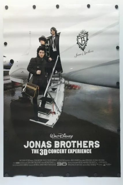 Jonas Brothers: The 3D Concert Experience DS Original Movie Poster 27" x 40"