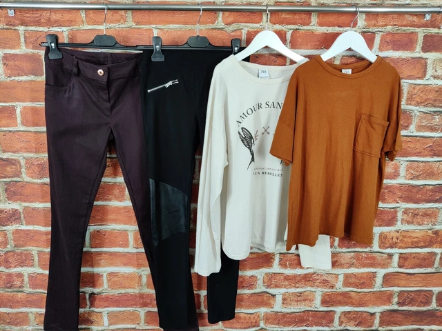 Girls Bundle Age 11-12 Years Zara Next H&M Trousers Top T-Shirt Kids Set 152Cm