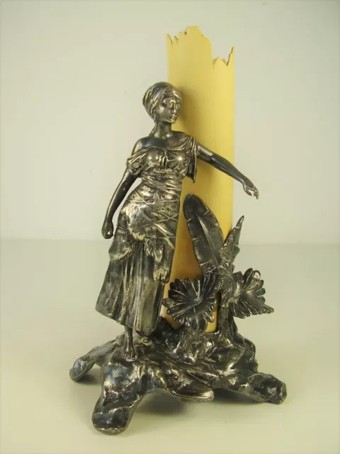 Antike schöne w. WMF Jugendstil Vase Frauen Motiv um 1900