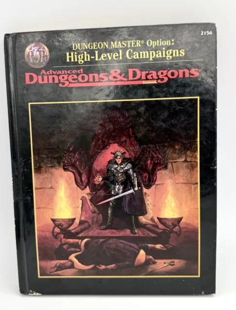 Dungeon Master Option: High-Level Campaigns  (Adv. Dungeons & Dragons) Hardcover