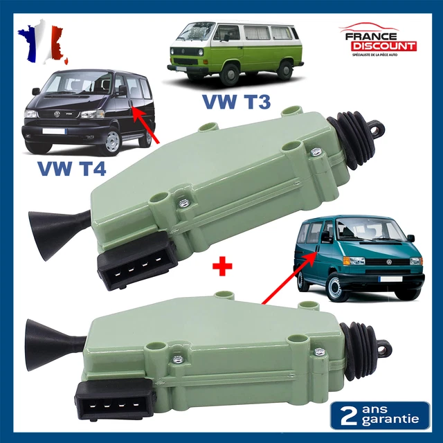 Frankberg Actuador de cerradura de puerta cierre centralizado de 4 Polos | 255959783A; Compatible con: T.r.a.n.s.p.o.r.t.e.r IV Caja 70A 70H 70J 7DA 7DH, Transportador III Caja 24 25