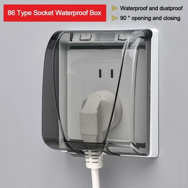 Presa Autoadesiva Scatola Impermeabile Protezione Ockel Bagno