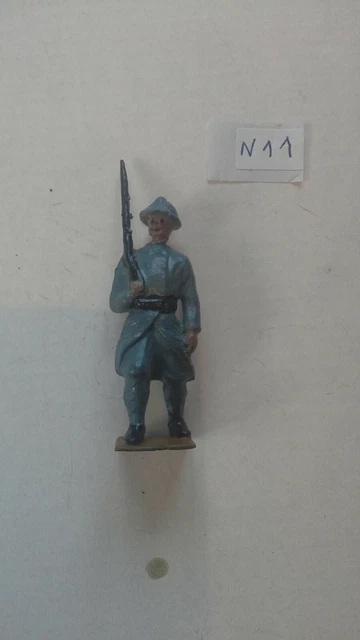 Figurine Quiralu Fantassin Bleu Horizon Infanterie 1914-1918 - Officier à Cheval - 1:32