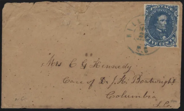 CSA Sc.# 4 - Drop Letter - Hildebran, N.C. to Columbia, S.C.            (A-1060)