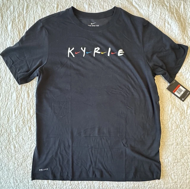 NIKE KYRIE IRVING X FRIENDS T Shirt L Black CD0939 010 New with Tags Rare 50.00 PicClick
