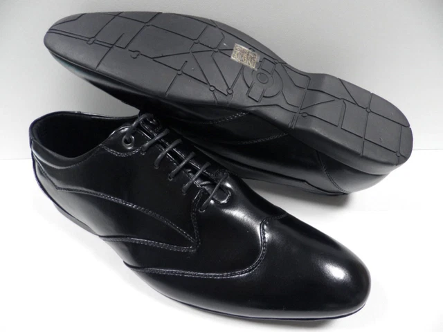Chaussures ZY noir HOMME taille 40 garcon de soirée mariage cérémonie NEUF #2011
