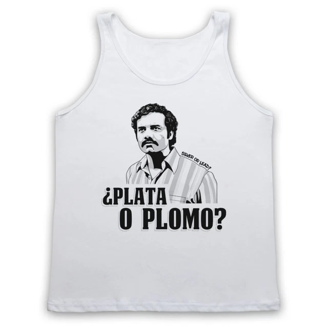 Gilet Narcos Pablo Scobar Argento O Piombo Argento O Tv Adulti Piombo