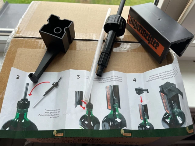 jagermeister 1.75L bottle hand pump NEW
