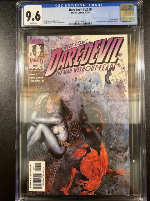 Daredevil #9 CGC 9.6 - 1st Appearance Of Maya Lopez Echo 1999
