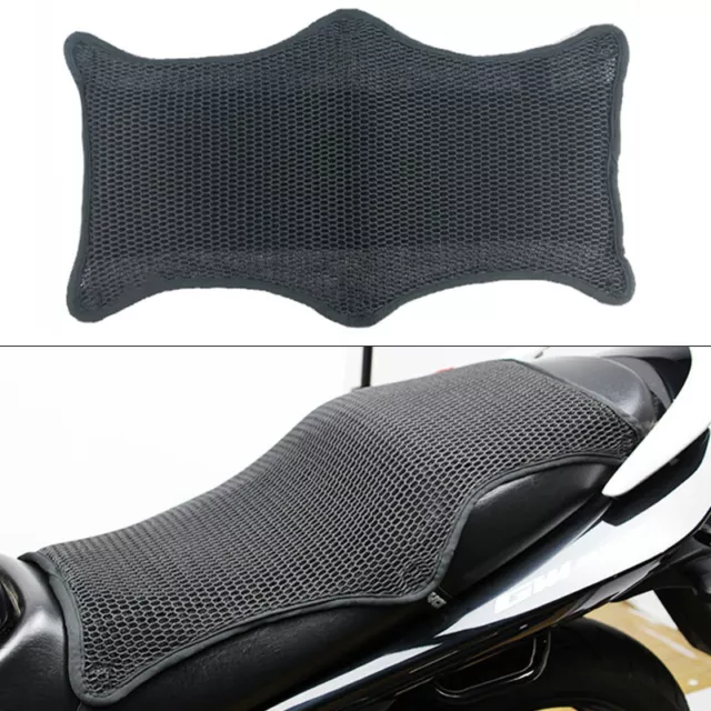 XL Size Motorcycle Cool Seat Cover 3D Mesh Cushion Heat Sunscreen Protector Mat
