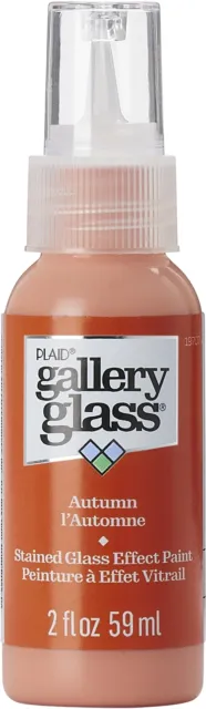 3 Pack FolkArt Gallery Glass Paint 2oz-Autumn FAGG2OZ-19707