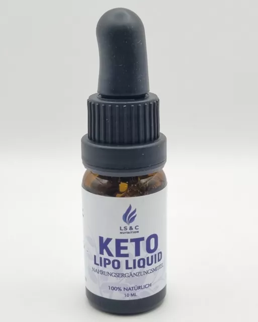 LS&C Keto LIPO LIQUID Burner Stoffwechsel Ketogen Extrem & Schnell 10ml Öl