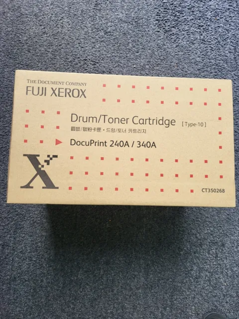 Fuji Xerox Drum/Toner Cartridge DocuPrint 240A/340A CT350268