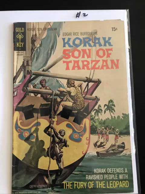 Korak Son of Tarzan Gold Key Comics As pictured