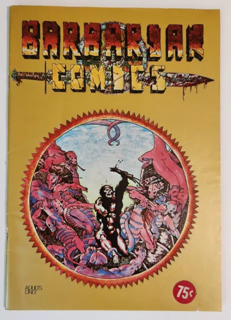 BARBARIAN COMICS #2 (1973, California Comics) Sehr guter Zustand/fn ...