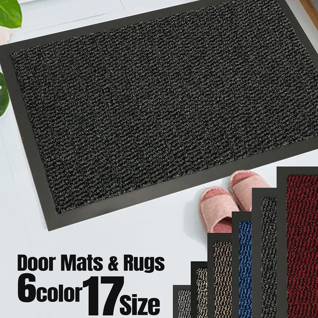 LARGE DOOR MAT NonSlip Dirt Trapper Barrier Mats Entrance Moisture