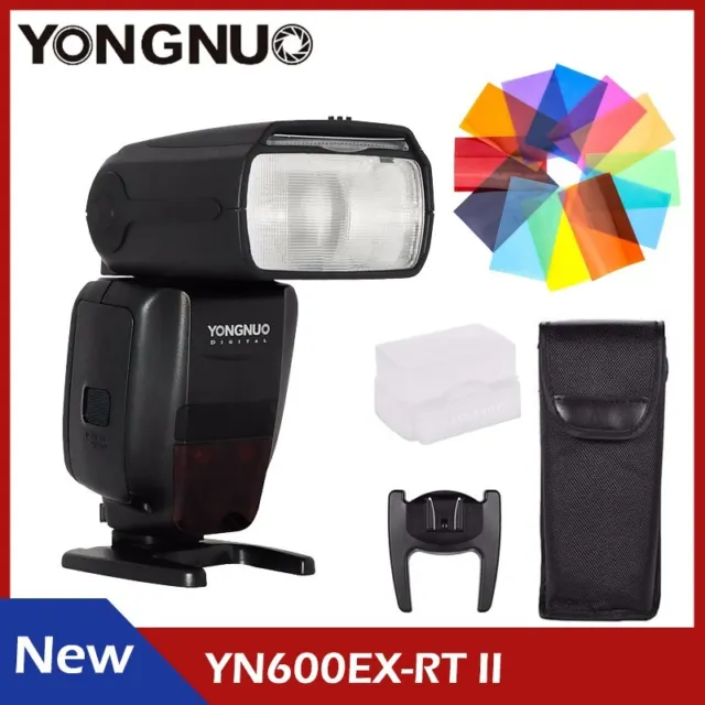 Yongnuo YN600EX-RT II Wireless Flash Speedlite TTL Slave Master HSS for Canon