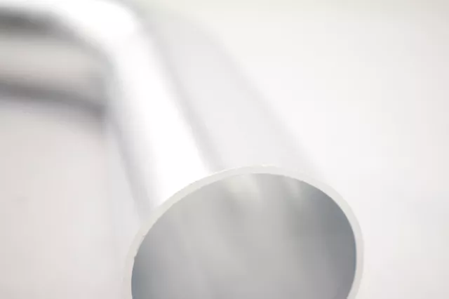 Tube Aluminium 45° longueur 344 mm diamètre  50 mm ep. 2mm, VENDEUR FRANCAIS