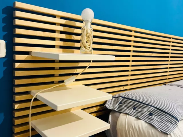 NORDLI struttura letto/contenitore/testier, bianco, 140x200 cm - IKEA  Svizzera