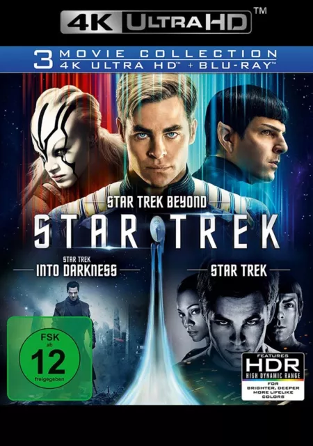 Star Trek - 3 Movie Collection / 4K Ultra HD # 6-BLU-RAY-BOX-NEU