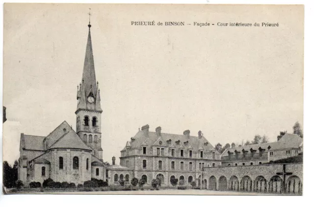 PORT A BINSON - Marne - CPA 51 - le Prieuré de Binson 3