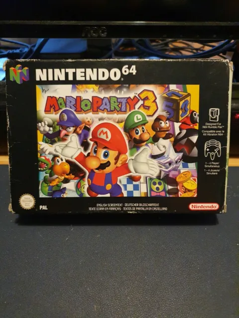 Mario Party 3 N64 Nintendo 64 PAL complete in box