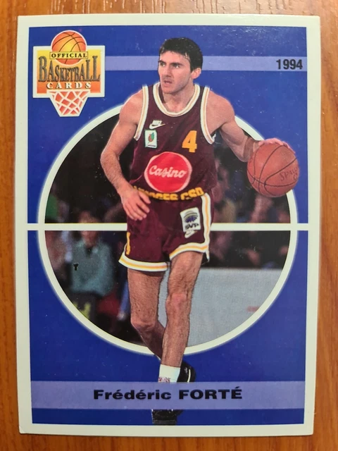 Carte Panini Basketball LNB 1995 - N° 60 - Frédéric Forte