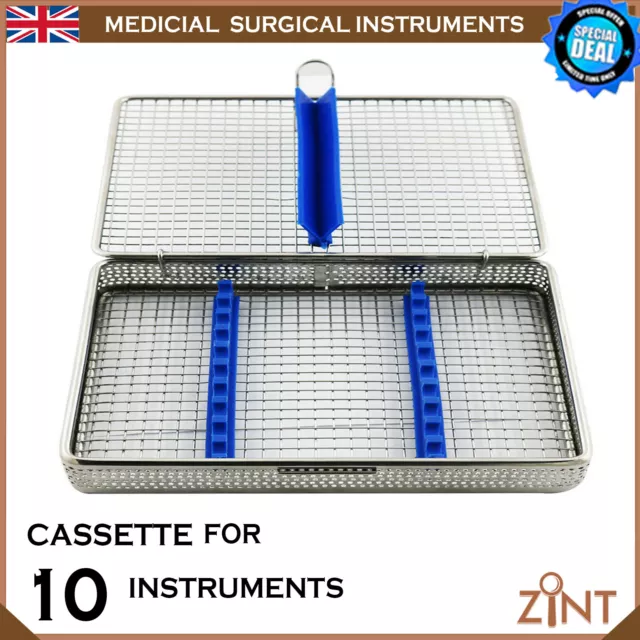 Sterilization Cassette Mesh Tray Stainless Steel Holding Instruments Medical CE