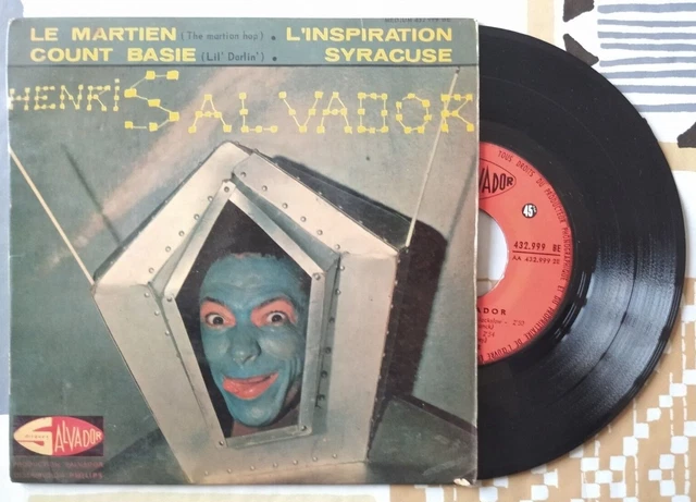 45 Tours - HENRI SALVADOR - Le Martien - L'Inspiration ...