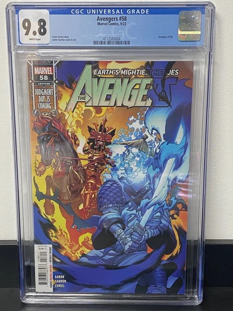 Avengers #58 CGC 9.8 (Marvel 2022) 1st Ghost Ronin 🔥
