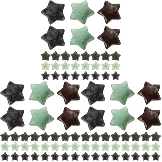 90 pz Manuale di bilanciamento meditazione pentagramma guarigione pietra mestieri