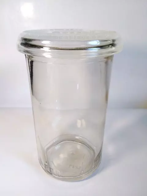 Fowlers Vacola No 31 Preserving Mason Jar with Glass Lid - Vintage Preloved GC 2