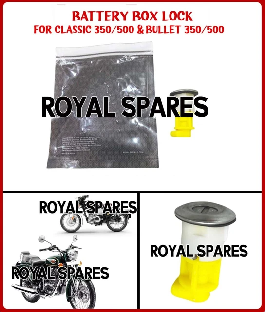 &BATTERY BOX LOCK& Fit For Royal Enfield Classic 350/500 & Bullet 350/