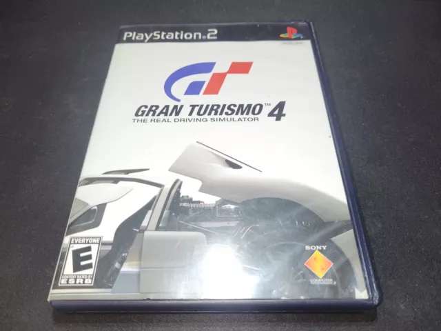 Gran Turismo 4 Noir Étiquette sony PLAYSTATION 2 PS2 Ex + NM Condition Complet