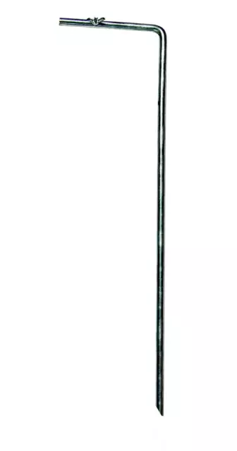 EARTH STAKE FOR ELECTRIC FENCING - L Shaped Galvanised Ground Rod Stake