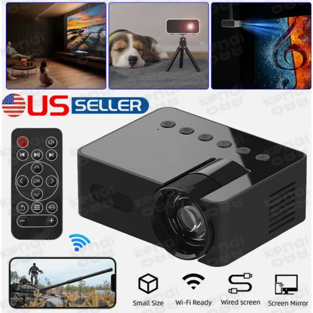 Mini Projector LED HD 1080P Home Cinema Set Portable Home Theater Projector LCD