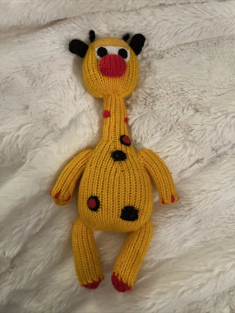 GIRAFFE PLUSH BABY TV inspired handmade toy Crochet unofficial
