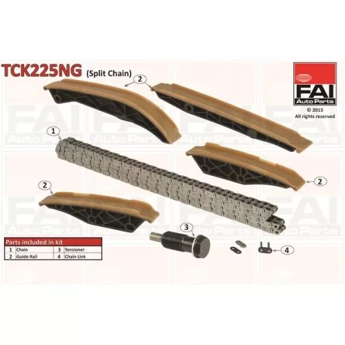 FAI AutoParts Kit de distribution par chaîne pour MERCEDES-BENZ TCK225NG