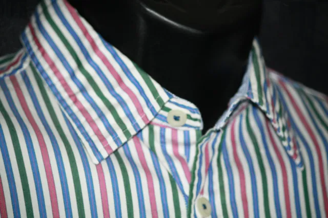 Thomas Pink Small striped French cuff shirt cotton Men's