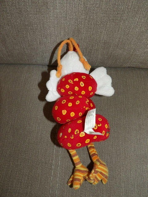 Doudou Peluche Poule Vibrante Lilliputiens 22 cm 2