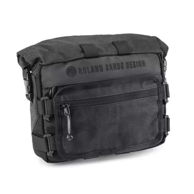 Roam Handlebar Bag Lenkertasche Kriega X Roland Sands Design 3 L - Schwarz