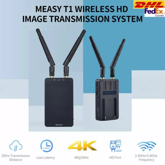 DHL Measy Tour T1 Wireless Video Transmission System Image Transmitter&Receiver